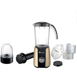 400W plastic PC unbreakable jar 3 in 1 electric licuadoras multifunctional juicer blender