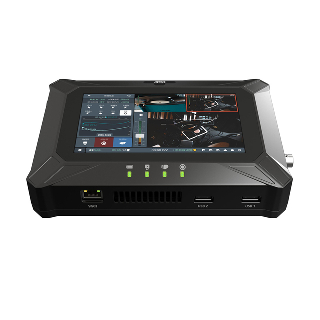 HD SDI Live Streaming Bonding Router Multi-SIM Cards 4G H.264 H.265 Video Encoder