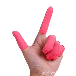 Finger <b>Cots</b> Latex Anti Static Disposable Universal Protective Carbon Fiber Lining Dust Free Ultra Thin Finger Coating - Product Image 3