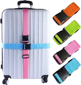 旅行箱行李带附件皮带可调连接器堆垛机行李箱带。