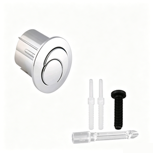 Botón de descarga para cisterna de inodoro 45mm/75mm, botón pulsador de repuesto para tanque de agua de WC, pieza de repuesto para control de descarga de inodoro - Product Image 1
