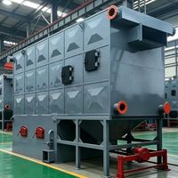 Calentador de Aceite Industrial Horizontal de 2800KW, Nuevo, Totalmente Automático, de Biomasa con Tubos de Fuego, Venta Directa de Fabricante, Arranque con un Solo Botón