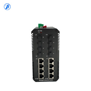 Huayu 8o8e Cổng L2 Quản Lý Cấp Công Nghiệp Ethernet Sợi Thiết Bị Chuyển Mạch Tùy Chỉnh Trong Nhà Phân Phối Điện Áp Cao Thấp IP - Product Image 3