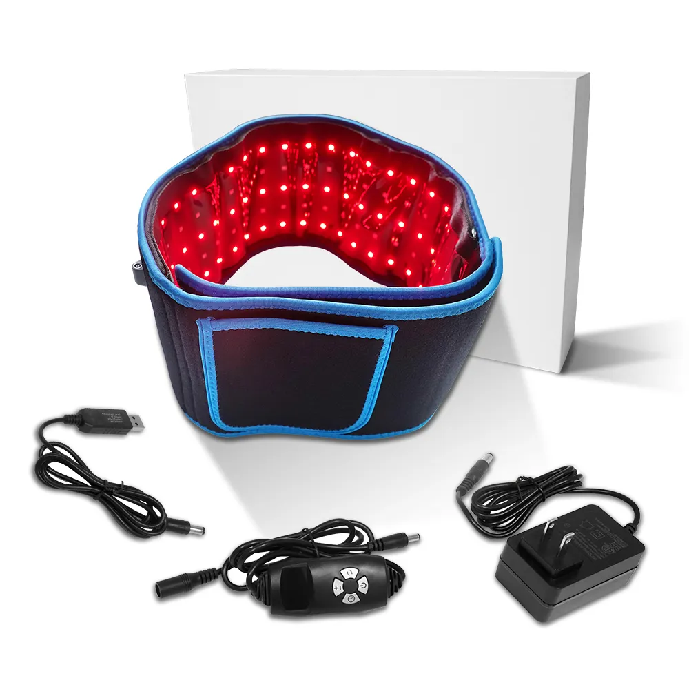 2022 BL105 Healthy weight loss red light led light near infrared therapy waist belt for home use