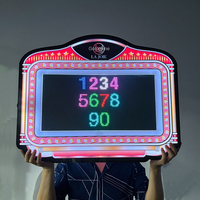 Panneau d'affichage LED en plastique personnalisable et programmable pour discothèque, bar, écran d'affichage VIP, présentoir de service de bouteilles
