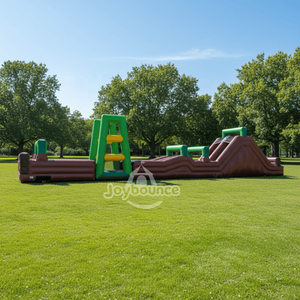 Parcours d'obstacles gonflable commercial pour consoles de <span class=keywords><strong>jeux</strong></span> vidéo, terrain de jeu <span class=keywords><strong>extérieur</strong></span>, prix de gros - Product Image 3