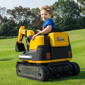 Excavadora eléctrica para niños Dalis DLS-X7, juguete de excavadora con orugas para niños - Product Image 2