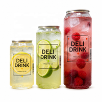 Boîtes en PET transparentes de qualité alimentaire pour boissons, logo personnalisé, ouverture facile, 250 ml, 500 ml, 1000 ml, vente en gros, approvisionnement en vrac, usine