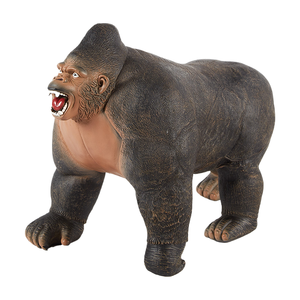 HY Toys plástico sólido gran chimpancé simulación transfronteriza de animal vocal mano modelo juguete decoración al por mayor - Product Image 1