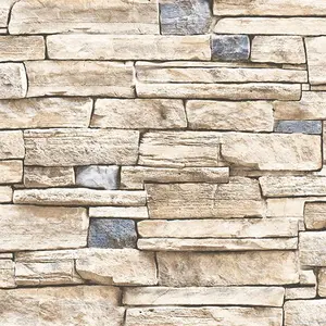 3D культура камень античный кирпич обои стильные кирпичи ПВХ обои для украшения стен