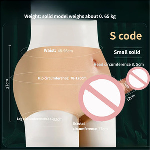 Kadınlar için yüksek gerçekçi yumuşak toplu Dildos yetişkin oyuncak külot manuel su geçirmez silikon iç çamaşırı kayış büyük duygu yapay penis - Product Image 5