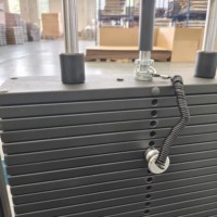 Entraîneur de force pour la main en acier, équipement de musculation, exercice sportif, entraîneur d'avant-bras à charge sélectionnable, 125 kg