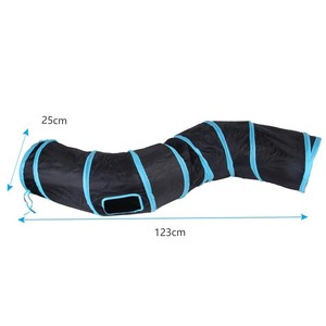 Tunnel pliable pour chat, jouets amusants pour chat, tunnel de jeu multiple pour chat, jouet tunnel pour chat - Product Image 3
