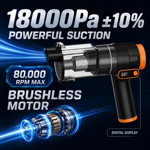 Brosse motorisée pour aspirateur balai à tapis, nettoyage en profondeur des fibres, légère, sans sac, vidage facile, <span class=keywords><strong>meilleur</strong></span> <span class=keywords><strong>prix</strong></span> direct - Product Image 4