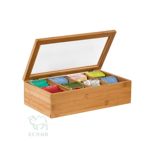 Cesta de bambú ecológica para almacenamiento sostenible en el hogar - Product Image 3