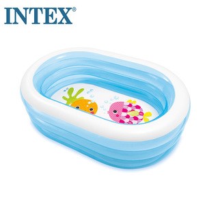 Intex 57482 <span class=keywords><strong>My</strong></span> Sea Friends <span class=keywords><strong>Piscine</strong></span> gonflable pour enfants Intex 57482 Elliptique <span class=keywords><strong>My</strong></span> Sea Friends <span class=keywords><strong>Pool</strong></span> - Product Image 1