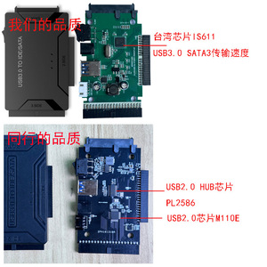 Adaptador USB3.0 a IDE SATA, conector externo para disco duro de 2,5 y 3,5 pulgadas para transferencia y copia de seguridad de datos - Product Image 4