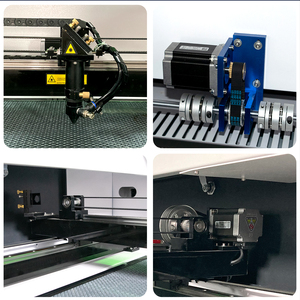 CO2 1490 Laser Cutting Engraving Machine with Water Cooling Ruida <b>Control</b> System AI/PLT Support for Wood Plastic MDF & Rubber - Product Image 6