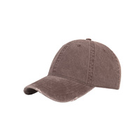 Sombrero de papá de algodón envejecido lavado vintage todos los días 6 paneles gorra de béisbol no estructurada ajustable Polo camionero estilo unisex sombreros