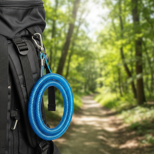 Laisse de pêche télescopique automatique haute élasticité et épaisse, anti-chute, pour la pêche à la carpe en lac - Product Image 3