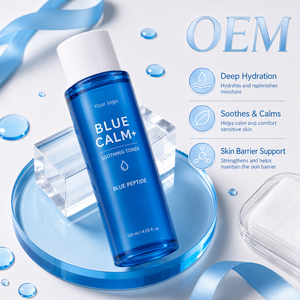 Tonique apaisant doux Blue Calm+ au complexe de peptides de cuivre bleus 120ml – Liquide pour la peau – Logo personnalisé - Product Image 5