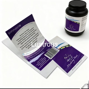 Etiquetas Adhesivas de Vinilo para Envasado de Alimentos y Suplementos para la Salud, Ecológicas e Impermeables, Personalizables en Pequeñas Cantidades - Product Image 5