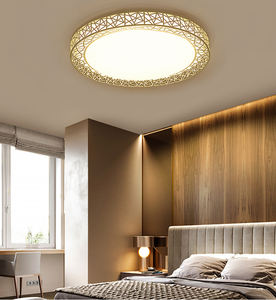 LED Ceiling Lights Round Shaped <strong>Bird</strong> <strong>Nest</strong> Metal Light Decoration Living Room Modern Lamp Fixture Bedroom Lamp Lighting Modern L - Product Image 2