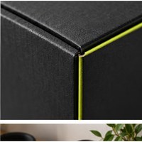 Boîte d'emballage personnalisée FOVAIRE pour écouteurs, en carton ondulé, avec découpe et impression quadricolore pour écouteurs sans fil