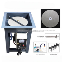 Machine de polissage pour bijoux, pierres précieuses, lapidaire, rectification de pierres plates, meulage de pierres, verre, diamant, métal, 6, 8, 10, 12 pouces