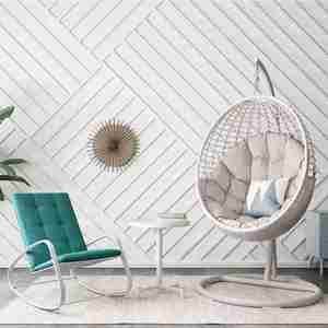 Fauteuil <span class=keywords><strong>suspendu</strong></span> en rotin tressé de style nordique moderne pour adultes, mobilier d'extérieur, balcon et chambre à coucher - Product Image 5