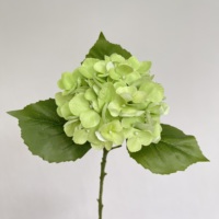 Fleurs d'hortensia artificielles HGA, toucher réel, vente en gros, fleurs d'hortensia artificielles en vrac, OEM ODM pour la décoration d'arche de mariage