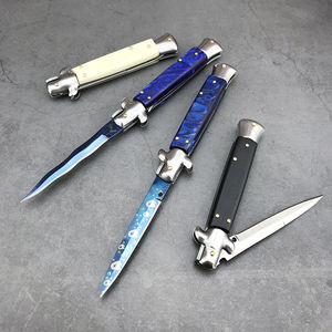 3.8-inch 440C Stainless Steel Blade Outdoor Camping Hunting EDC Pocket <strong>Knife</strong> Acrylic Handle Rescue Survival <strong>Knife</strong> - Product Image 2