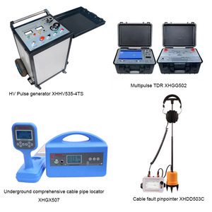 Kabel Daya 0-35kV portabel sistem lokasi kesalahan ARC Time Domain Reflectometer akustik magnetik Pinpointer frekuensi Audio - Product Image 5