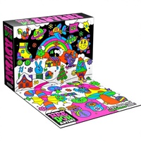 Calendrier de l'Avent Squishmas : Boîte Mystère de Compte à Rebours des Fêtes, Coffret Cadeau avec 13 Mini-Animaux Squishy, Thème Océan Sous-Marin, Ensemble de Jouets