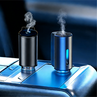 Diffuseur d'huiles essentielles portable rechargeable automatique pour voiture, mini diffuseur d'arômes ultrasonique à nano-brume pour voiture, vente en gros