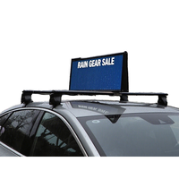 Affichage LED étanche P2.5 pour toit de voiture, écran publicitaire LED pour taxi, promotion mobile en extérieur