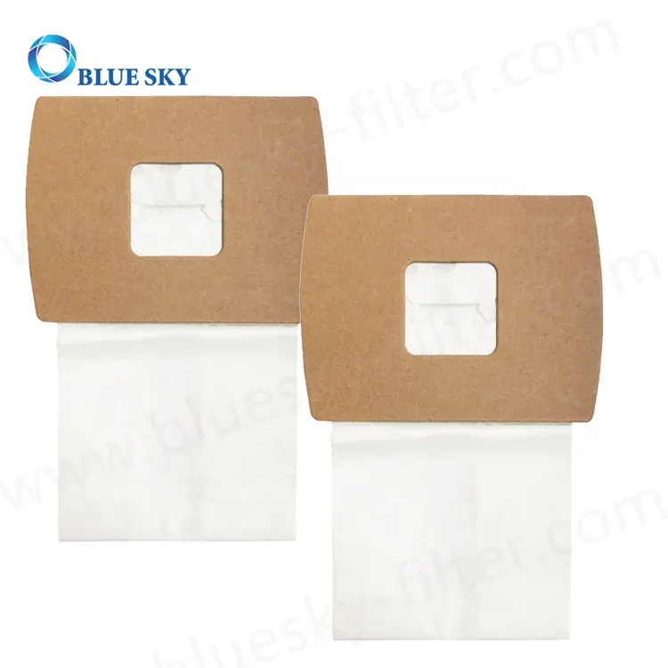 Bolsas de papel de filtro de polvo blanco, compatibles con Orecks tipo XL Buster B, repuesto de bolsas de vacío, PKBB12DW