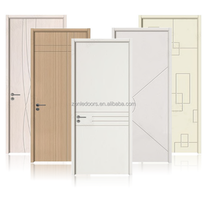 Sliding <strong>Door</strong> with Hardware in <strong>Back</strong> China Supplier Interior Wooden Exit Wpc <strong>Door</strong> Customized Size Waterproof Wpc With Smart Lock - Product Image 2