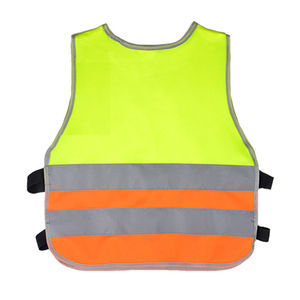 Gilet de sécurité personnalisé pour bébés et jeunes enfants, bavoir de sécurité pour enfants de 2 ans, gilet à bavette bicolore pour le vélo - Product Image 3