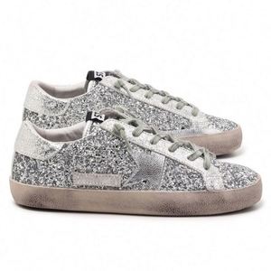 Zapatos Clásicos Dirty Little Shoes con Lentejuelas en Forma de Estrella, Negros, con Cordones, de Piel Vacuna de Primera Calidad, con Aumento de Altura Invisible, para Invierno y Primavera - Product Image 2