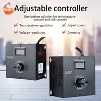 Régulateur de tension compact haute puissance AC 110-220V 10000W avec transformateur de contrôle de la vitesse et de la température