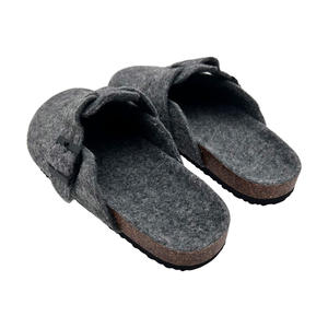 Comfort <strong>Clogs</strong> Slippers Unisex for Men Women with Cork-Footbed Cushion Adjustable Buckle <strong>Felt</strong> Lined <strong>Felt</strong> <strong>Clogs</strong> - Product Image 5