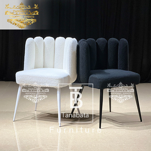 Comedor restaurante terciopelo negro chaise lounge boda sofá silla eventos - Product Image 6
