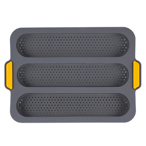 <b>Silicone</b> Baguette Cake Mold 9 Inch Heat Resistant Baking <b>Tool</b> For Bread Making - Product Image 4