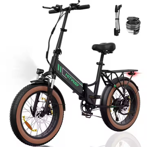 Vélo électrique BK20 48v 250w à gros pneus vélo de ville électrique facile à transporter de 20 pouces autonomie de 90km vitesse maximale 25 km/h vélo électrique - Product Image 2