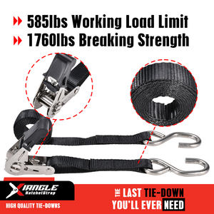 <span class=keywords><strong>Sangle</strong></span> à cliquet de chargement en acier inoxydable 304L de qualité marine supérieure, 25 mm, pour la fixation des jet-skis - Product Image 3