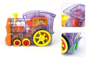 Jeu de dominos pour enfants, jouet pour enfant, jeu de dominos en plastique, train de dominos électrique - Product Image 5