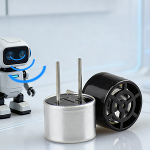 مستشعر عمق بالموجات فوق الصوتية عالي الجودة للروبوتات، 40 كيلوهرتز -75 ديسيبل/ميكرو باسكال، 2200 بيكوفاراد، 1200 سم، نوع مفتوح بلاستيكي، جهاز إرسال واستقبال - Product Image 1