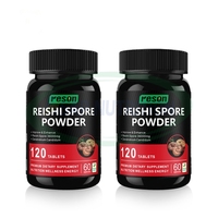 Ausreson - Suplementos de Apoyo Inmunológico con Extracto de Hongo Reishi de Marca Privada, Cápsulas de 500 mg, Cápsulas de Hongo Reishi