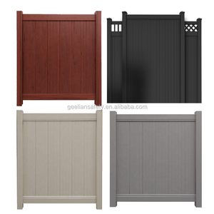 Bảo Hành Trọn Đời Long Lasting Premium Cảnh Vinyl Hàng Rào Panels Giá Rẻ Sân Hàng Rào - Product Image 4